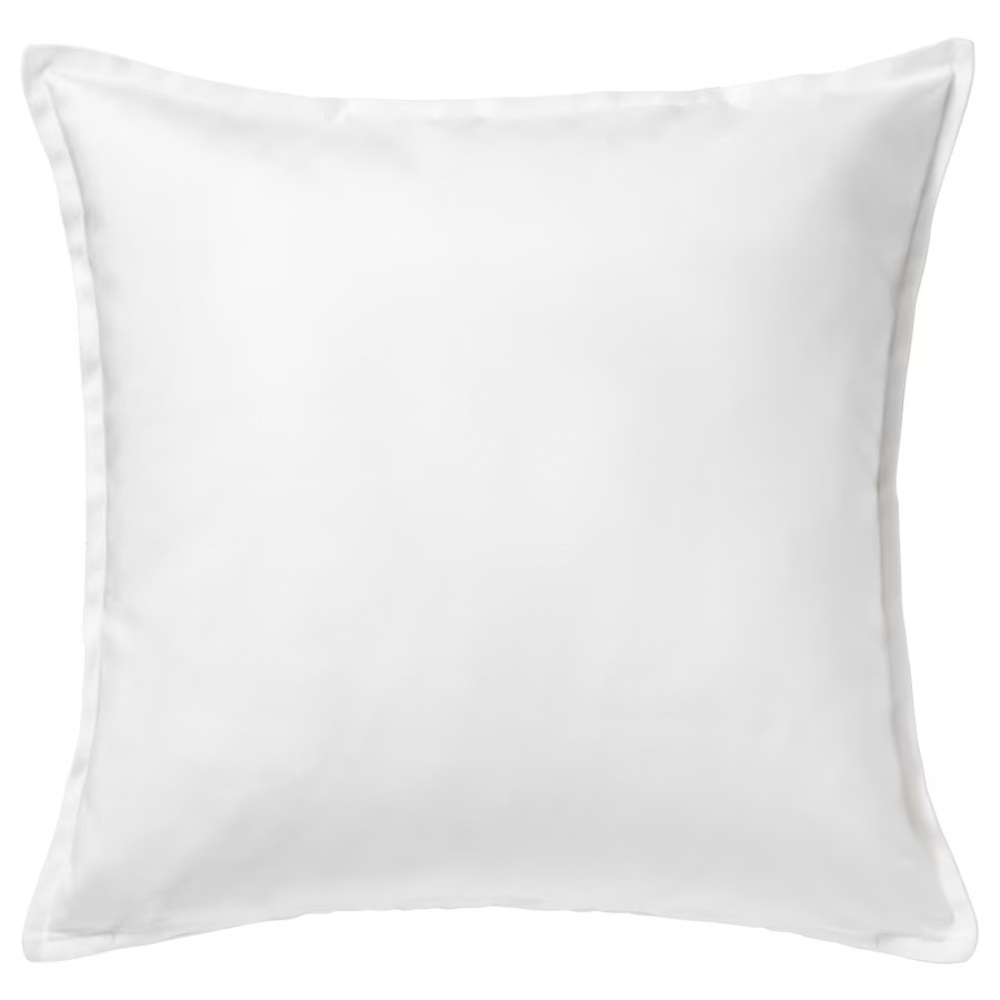 Ikea White 18” x 18” Pillow Covers